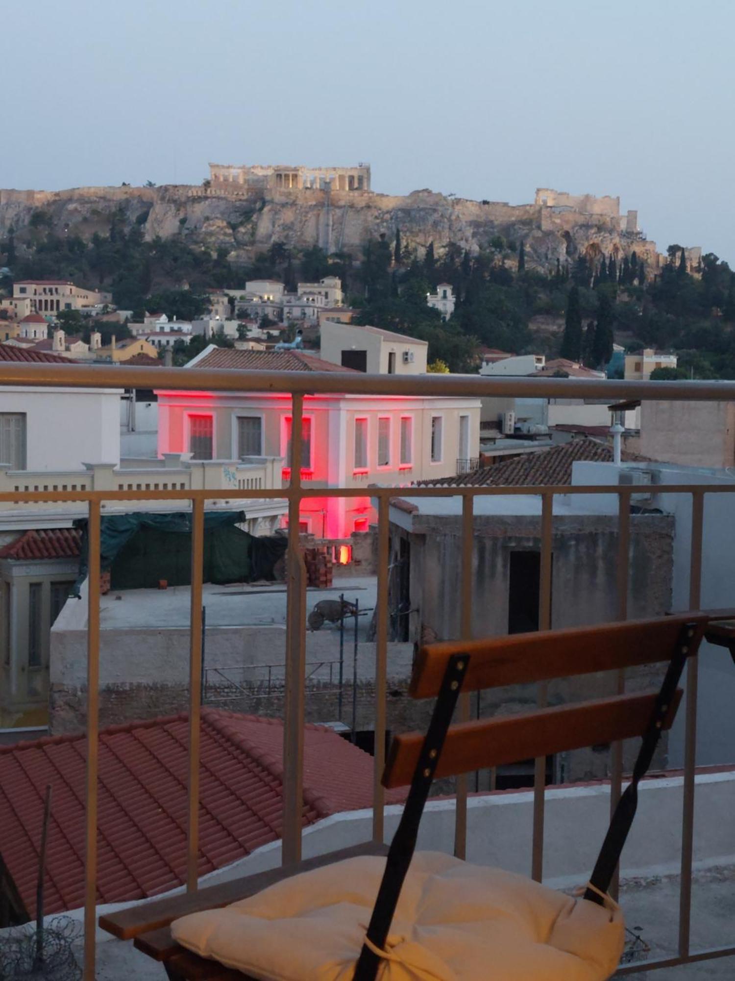 Luxury Apartment Overlooking The Citadel Of Tsakas Atena Exterior foto